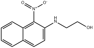 2-((1-Nitronaphthalen-2-yl)amino)ethanol Structure