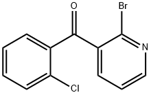 Methanone, (2-bromo-3-pyridinyl)(2-chlorophenyl)- 结构式