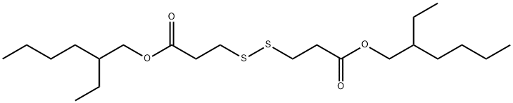 Propanoic acid, 3,3'-dithiobis-, 1,1'-bis(2-ethylhexyl) ester|