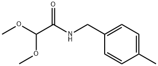 Acetamide, 2,2-dimethoxy-N-[(4-methylphenyl)methyl]-