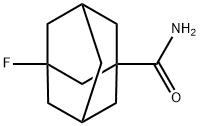 Tricyclo[3.3.1.13,7]decane-1-carboxamide, 3-fluoro- Struktur