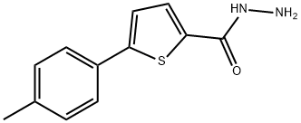 JR-8029, 5-p-Tolylthiophene-2-carbohydrazide, 97%,62403-12-7,结构式