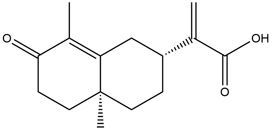 臭灵丹酮酸, 62458-42-8, 结构式