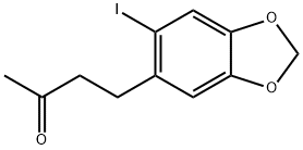 2-Butanone, 4-(6-iodo-1,3-benzodioxol-5-yl)- Structure