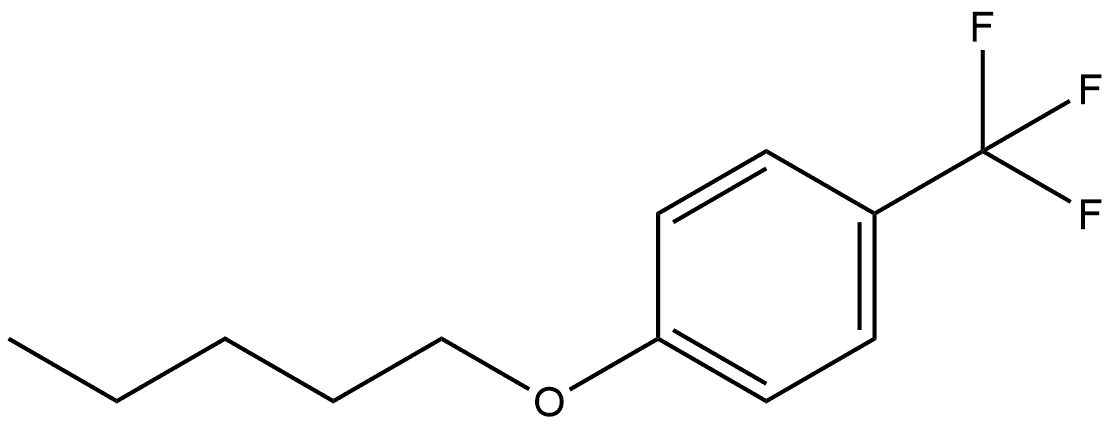 1-(Pentyloxy)-4-(trifluoromethyl)benzene Structure