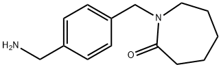 1-(4-(Aminomethyl)benzyl)azepan-2-one Structure