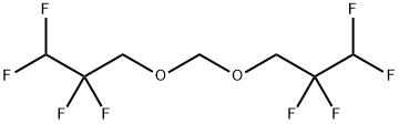 Propane, 1,1'-[methylenebis(oxy)]bis[2,2,3,3-tetrafluoro- Structure