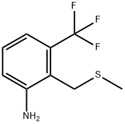 Benzenamine, 2-[(methylthio)methyl]-3-(trifluoromethyl)-