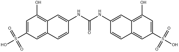 2-Naphthalenesulfonic acid, 6,6'-(carbonyldiimino)bis[4-hydroxy- 结构式