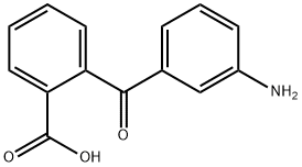 Benzoic acid, 2-(3-aminobenzoyl)- Struktur