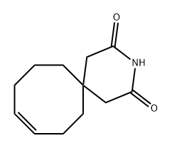 3-Azaspiro[5.7]tridec-9-ene-2,4-dione Structure