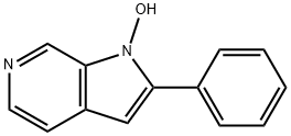 1H-Pyrrolo[2,3-c]pyridine, 1-hydroxy-2-phenyl- Structure
