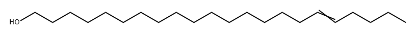 17-Docosen-1-ol,62803-22-9,结构式