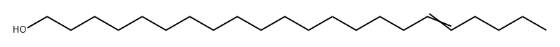 17-Docosen-1-ol Structure