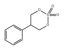 1,3,2-Dioxathiane, 5-phenyl-, 2,2-dioxide Structure