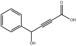 2-Butynoic acid, 4-hydroxy-4-phenyl- Struktur