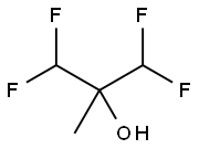 1,1,3,3-Tetrafluoro-2-methylpropan-2-ol 化学構造式
