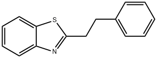 Benzothiazole, 2-(2-phenylethyl)- Struktur