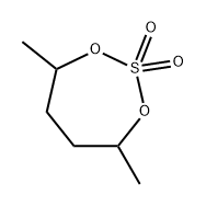 1,3,2-Dioxathiepane, 4,7-dimethyl-, 2,2-dioxide 结构式