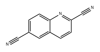 2,6-Quinolinedicarbonitrile,63124-10-7,结构式