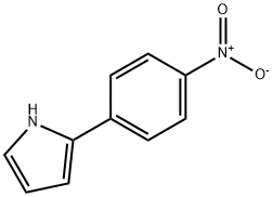 1H-Pyrrole, 2-(4-nitrophenyl)-,63202-71-1,结构式