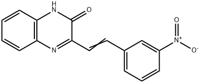 3-(3-Nitrostyryl)quinoxalin-2(1H)-one Structure