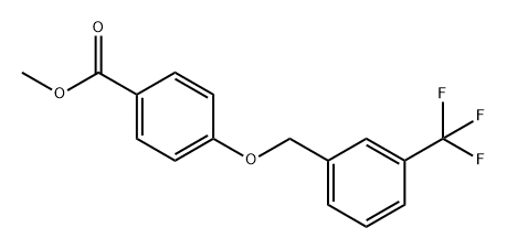 632366-15-5 Benzoic acid, 4-[[3-(trifluoromethyl)phenyl]methoxy]-, methyl ester