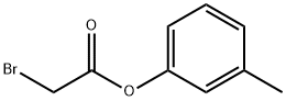 Acetic acid, 2-bromo-, 3-methylphenyl ester Structure