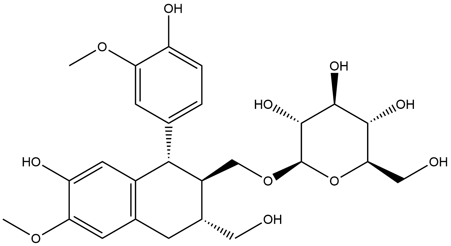 (+)-イソラリシレシノール-9-O-β-D-グルコシド