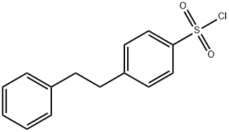 Benzenesulfonyl chloride, 4-(2-phenylethyl)- Structure