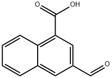 3-Formyl-1-naphthoic acid Structure