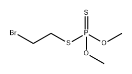 Phosphorodithioic acid, S-(2-bromoethyl) O,O-dimethyl ester