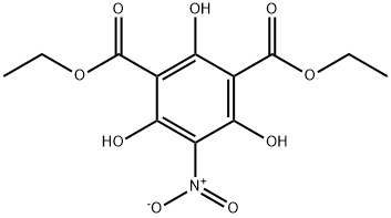 1,3-Benzenedicarboxylic acid, 2,4,6-trihydroxy-5-nitro-, 1,3-diethyl ester,63458-87-7,结构式