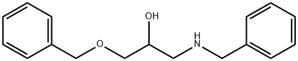 2-Propanol, 1-(phenylmethoxy)-3-[(phenylmethyl)amino]- Structure