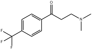 1-Propanone, 3-(dimethylamino)-1-[4-(trifluoromethyl)phenyl]- Struktur