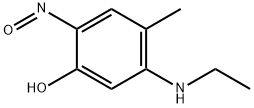 Phenol, 5-(ethylamino)-4-methyl-2-nitroso- (9CI, ACI) Struktur