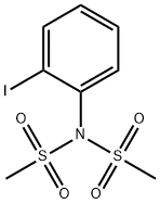Methanesulfonamide, N-(2-iodophenyl)-N-(methylsulfonyl)- Structure