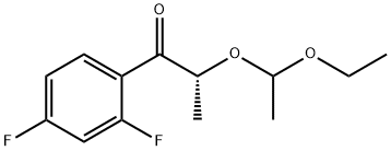 1-Propanone, 1-(2,4-difluorophenyl)-2-(1-ethoxyethoxy)-, (2R)-