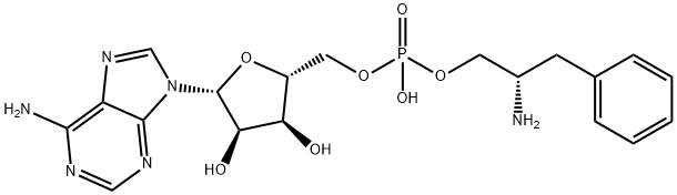 phenylalanyl-5'-AMP,6372-09-4,结构式