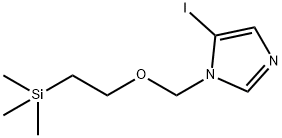 1H-Imidazole, 5-iodo-1-[[2-(trimethylsilyl)ethoxy]methyl]- Struktur