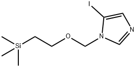 5-碘-1-[[2-(三甲基甲硅烷基)乙氧基]甲基]-1H-咪唑, 637741-77-6, 结构式