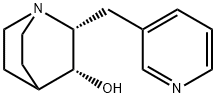 (cis)-2-(pyridin-3-ylmethyl)quinuclidin-3-ol 结构式