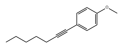 Benzene, 1-(1-heptyn-1-yl)-4-methoxy-