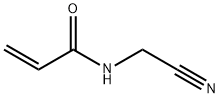 2-Propenamide, N-(cyanomethyl)- Structure