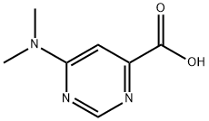 6-(二甲氨基)嘧啶-4-羧酸,64224-63-1,结构式