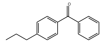 Methanone, phenyl(4-propylphenyl)- Structure