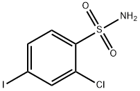 Benzenesulfonamide, 2-chloro-4-iodo- Structure