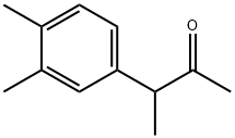 2-Butanone, 3-(3,4-dimethylphenyl)- Structure