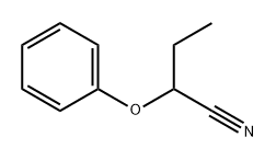2-苯氧基丁腈,6441-22-1,结构式