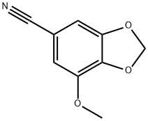1,3-Benzodioxole-5-carbonitrile, 7-methoxy-